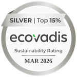 Ecovadis argent mars 2026 - groupe inherent